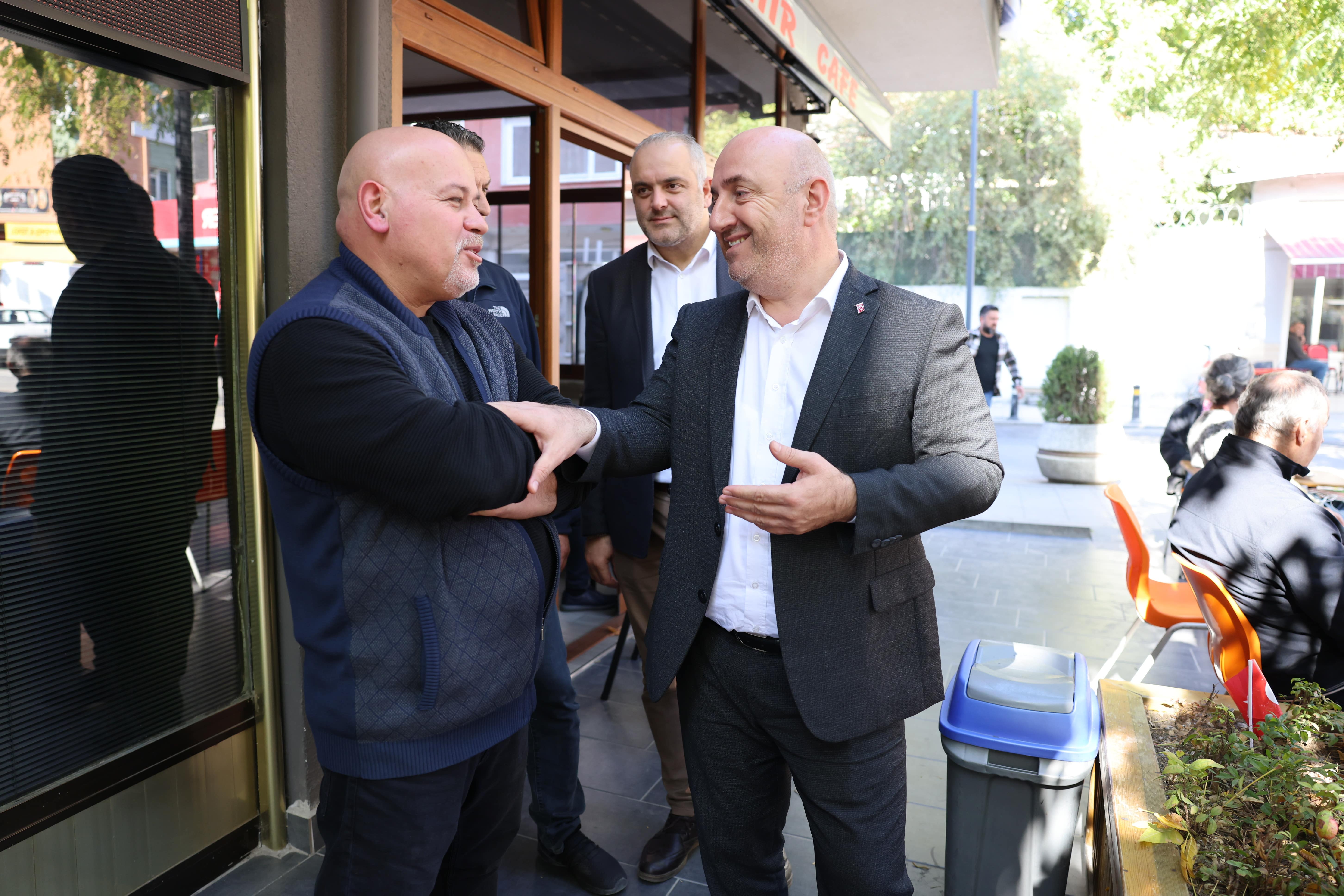 Başkan Bıyık , Talepleri Dinledi Başkan Bıyık , Talepleri Dinledi