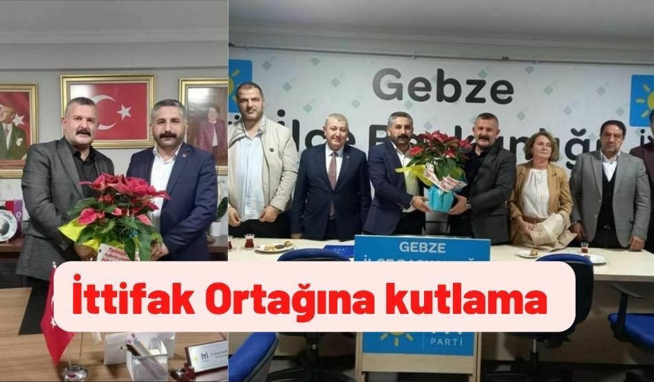 İttifak Ortağına kutlama