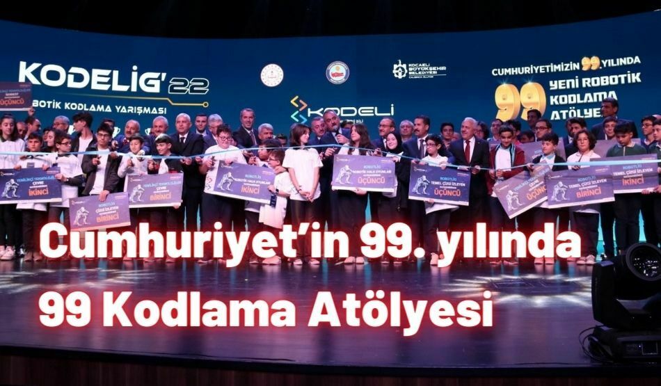 Cumhuriyet’in 99. yılında 99 Kodlama Atölyesi