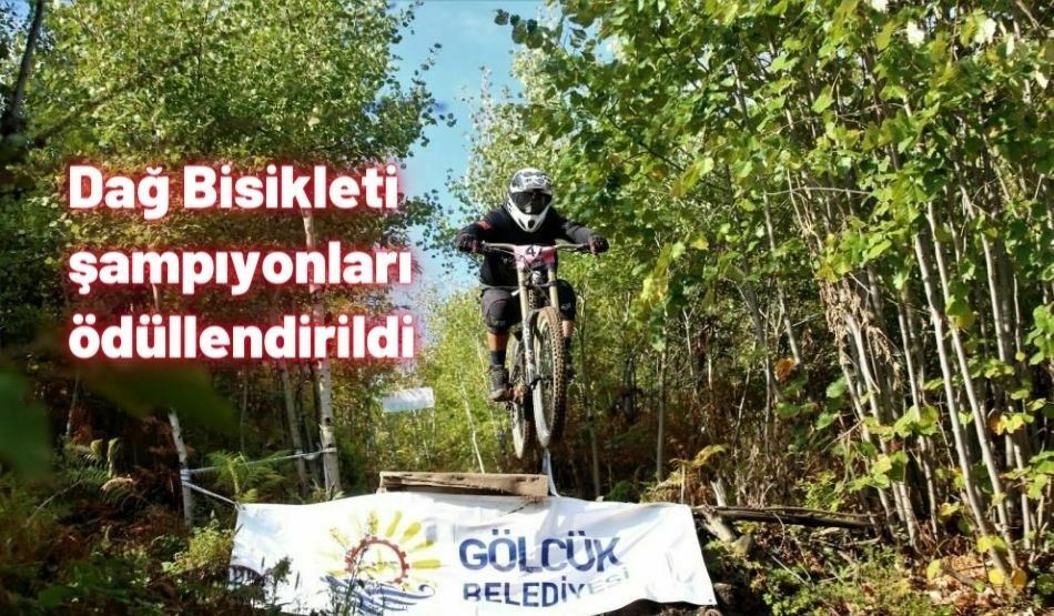 Dağ Bisikleti Şampiyonları Ödüllendirildi