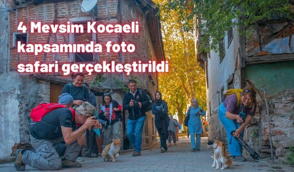 4 Mevsim Kocaeli Kapsamında Foto Safari Gerçekleştirildi