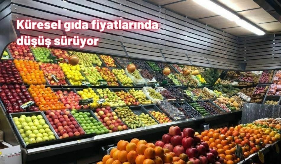 Küresel Gıda Fiyatlarında Düşüş Sürüyor