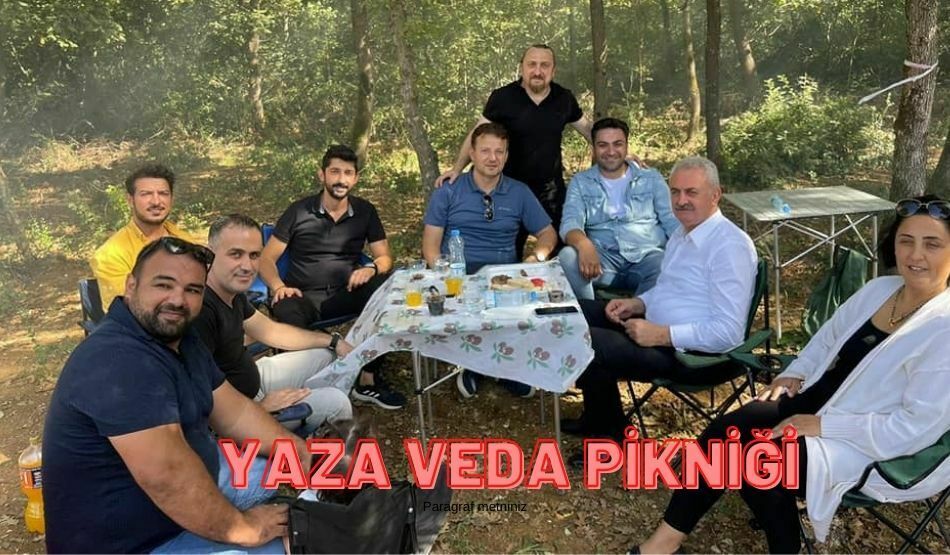 İMO Gebze’den ‘Yaza Veda’ pikniği
