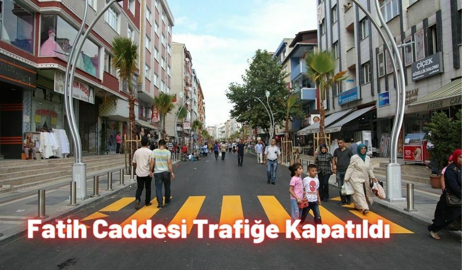 Fatih Caddesi Trafiğe Kapatıldı