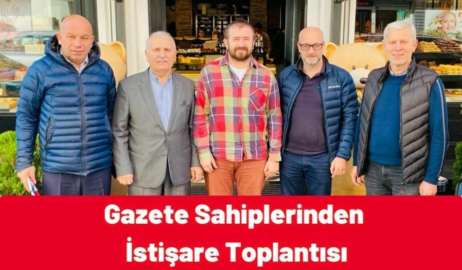 Gazete Sahiplerinden İstişare Toplantısı