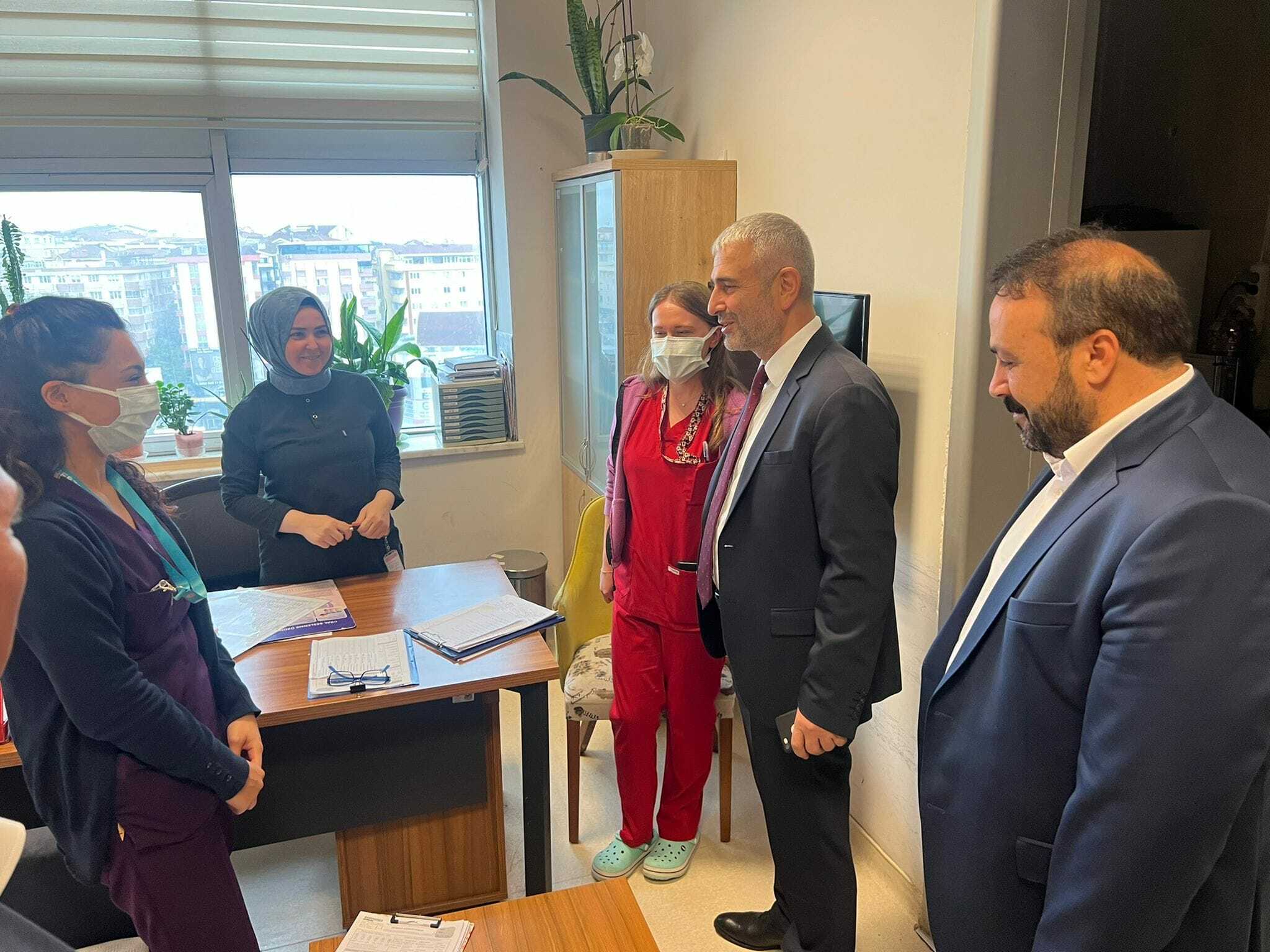 AK Gebze’den Yıldırım’a Ziyaret AK Gebze’den Yıldırım’a Ziyaret