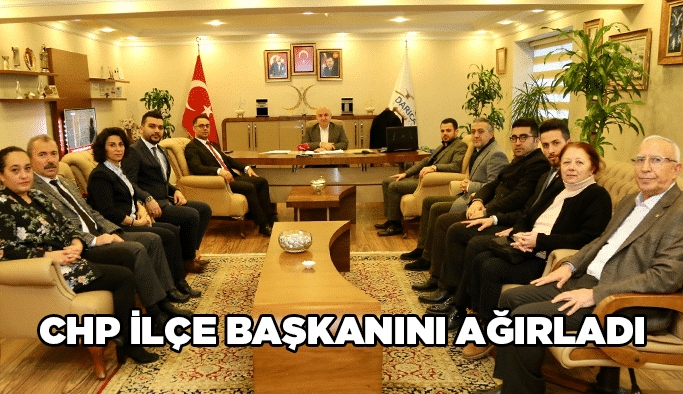 CHP İlçe Başkanını ağırladı