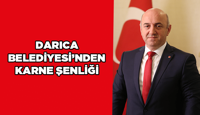 Darıca Belediyesi’nden karne şenliği