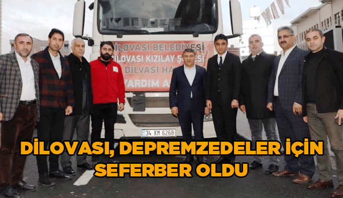 Dilovası, depremzedeler için seferber oldu