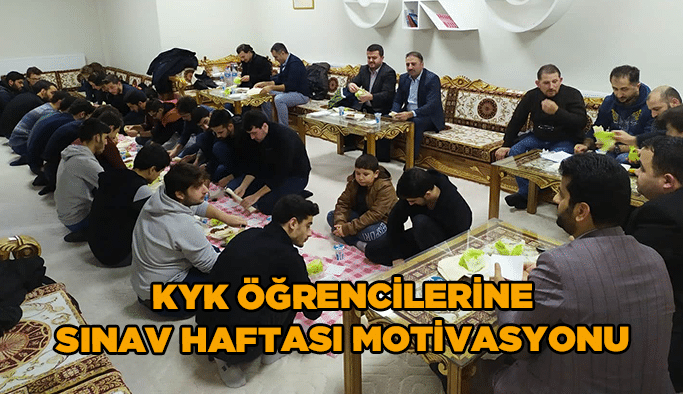 KYK Öğrencilerine Sınav Haftası Motivasyonu