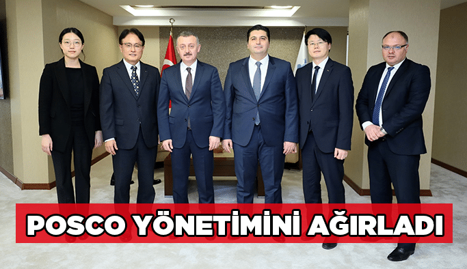 Posco yönetimini ağırladı