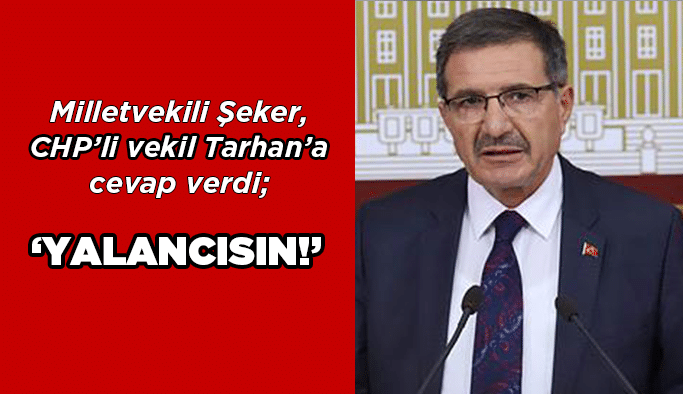 Şeker, “Yalancısın!”