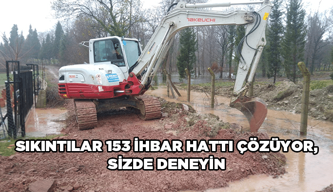 Sıkıntıları 153 ihbar hattı çözüyor, sizde deneyin