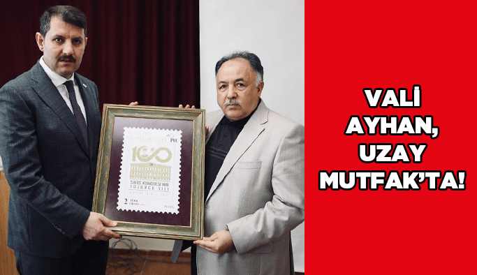 Vali Ayhan, Uzay Mutfak’ta!