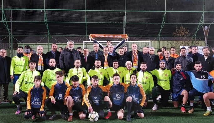 Yavuz Selimspor’da protokollü idman!