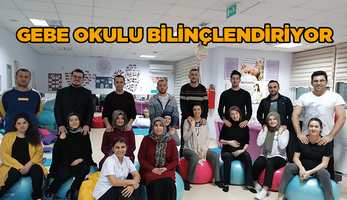 Gebe Okulu bilinçlendiriyor