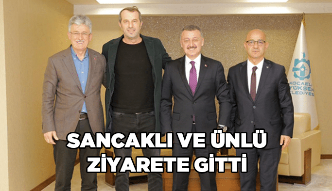 Sancaklı ve Ünlü ziyarete gitti