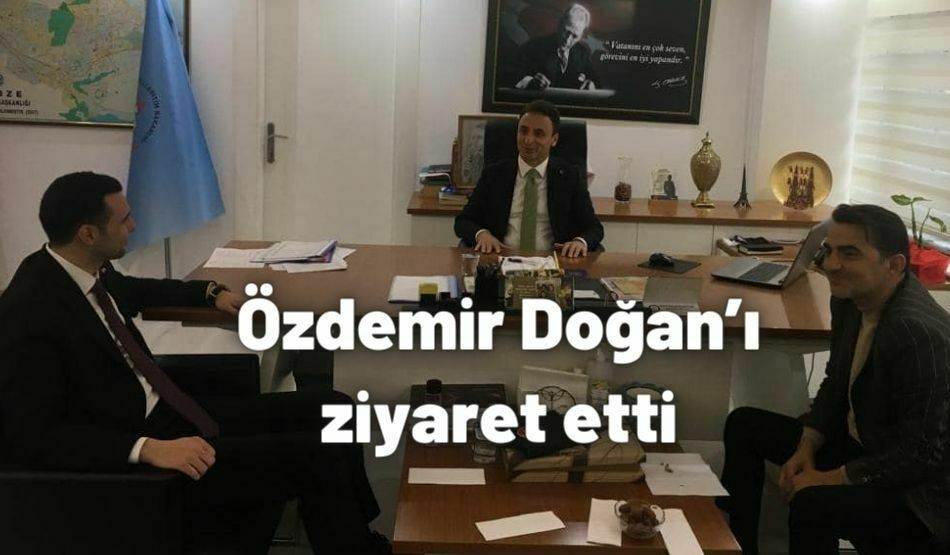 <strong>Özdemir Doğan’ı ziyaret etti</strong>