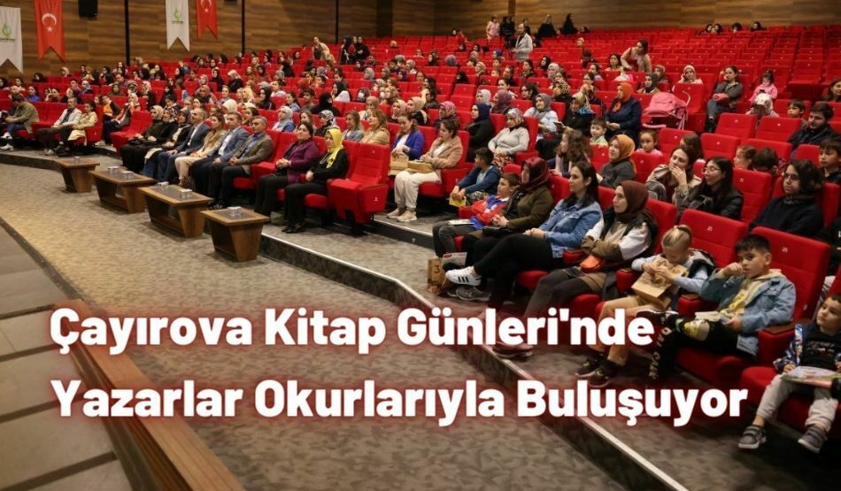 Çayırova Kitap Günleri’nde Yazarlar Okurlarıyla Buluşuyor