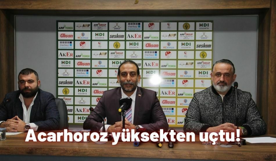 Acarhoroz Yüksekten Uçtu!