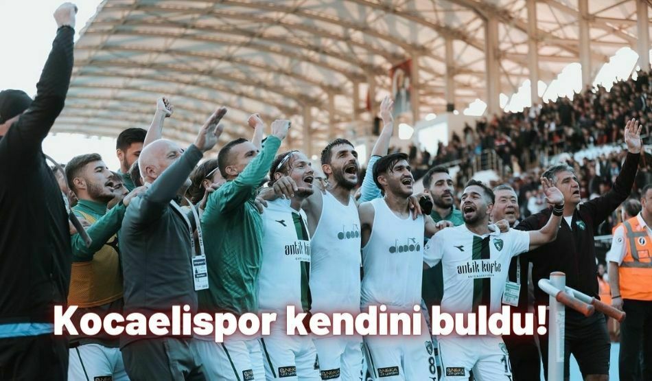 Kocaelispor Kendini Buldu!