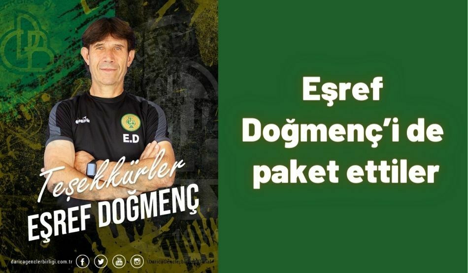 Eşref Doğmenç’i de Paket Ettiler