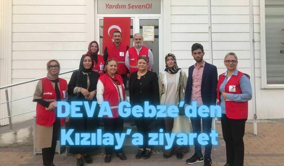 <strong>DEVA Gebze’den Kızılay’a ziyaret</strong>