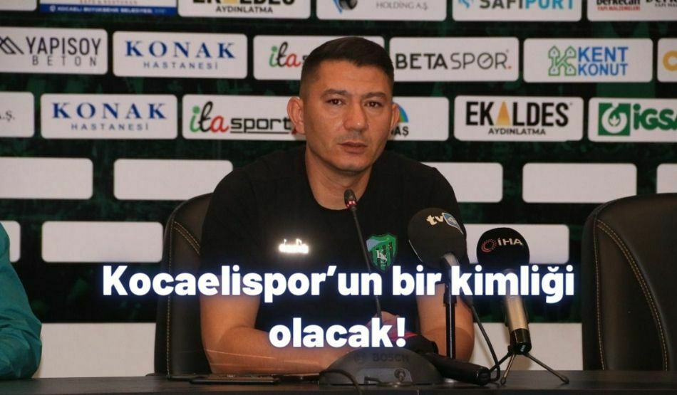 Kocaelispor’un Bir Kimliği Olacak!