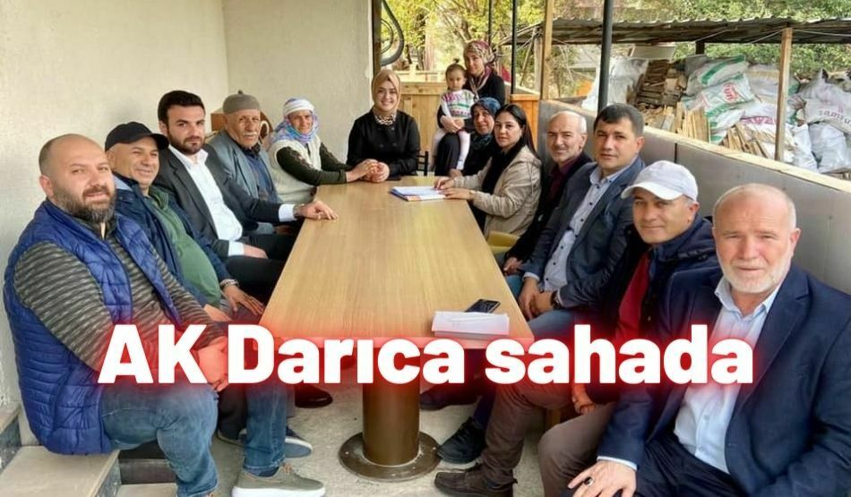 <strong>AK Darıca sahada</strong>