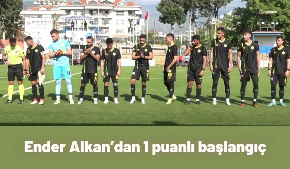 Ender Alkan’dan 1 Puanlı Başlangıç