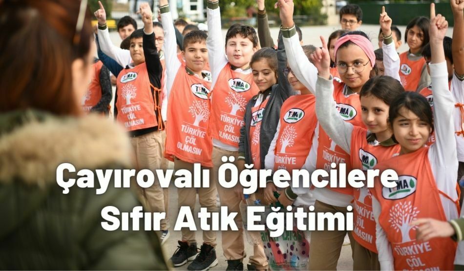 Çayırovalı Öğrencilere Sıfır Atık Eğitimi