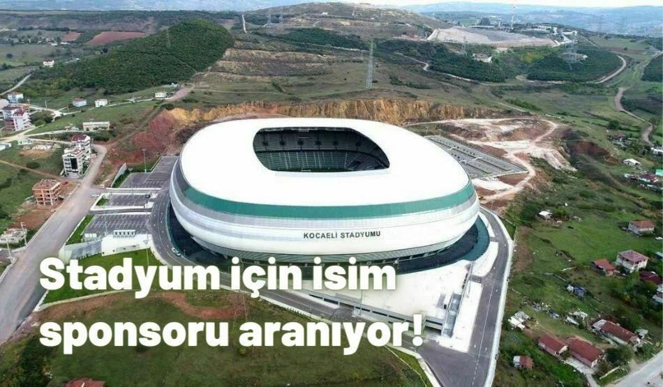 Stadyum İçin İsim Sponsoru Aranıyor!
