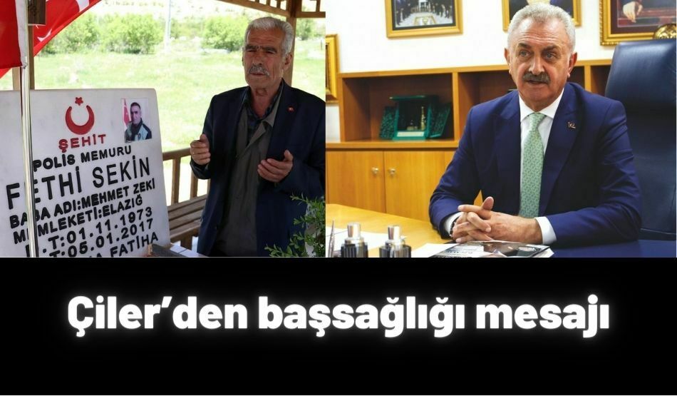 <strong>Çiler’den başsağlığı mesajı</strong>