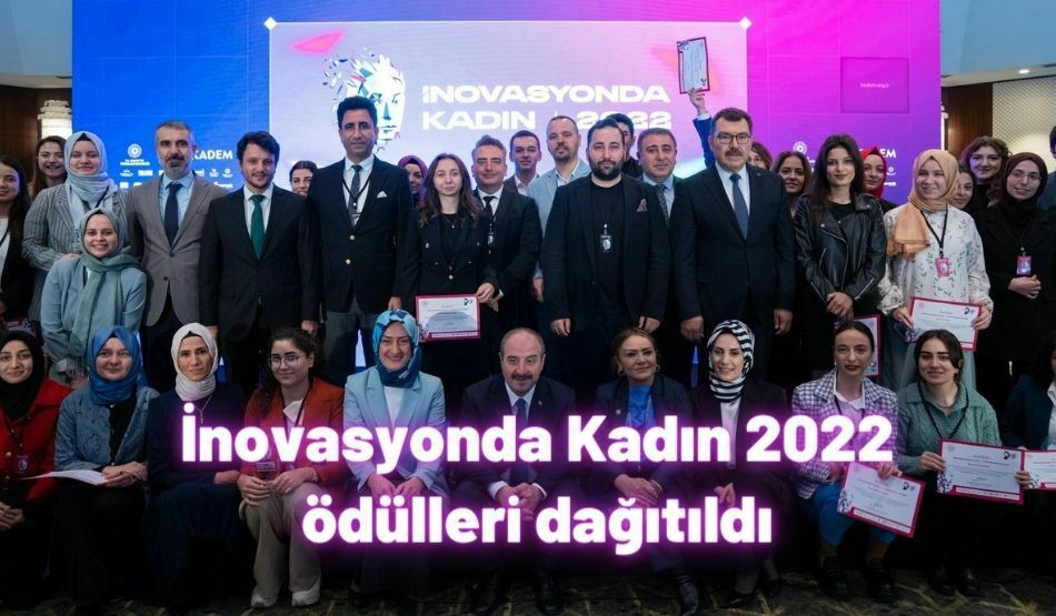 İnovasyonda Kadın 2022 Ödülleri Dağıtıldı