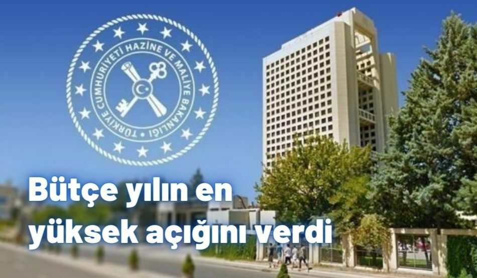 Bütçe Yılın En Yüksek Açığını Verdi