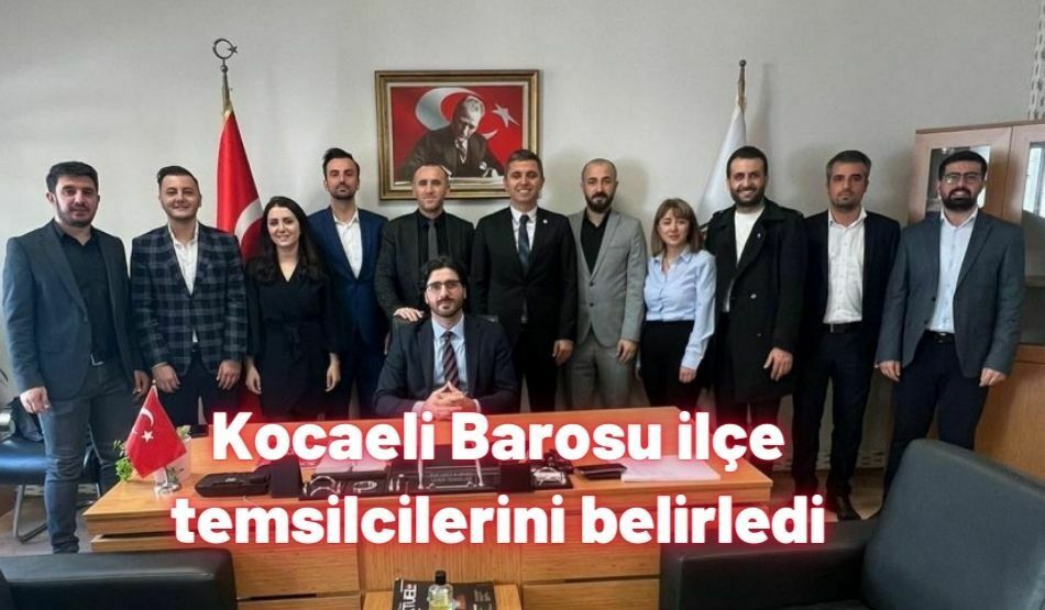 Kocaeli Barosu ilçe Temsilcilerini Belirledi