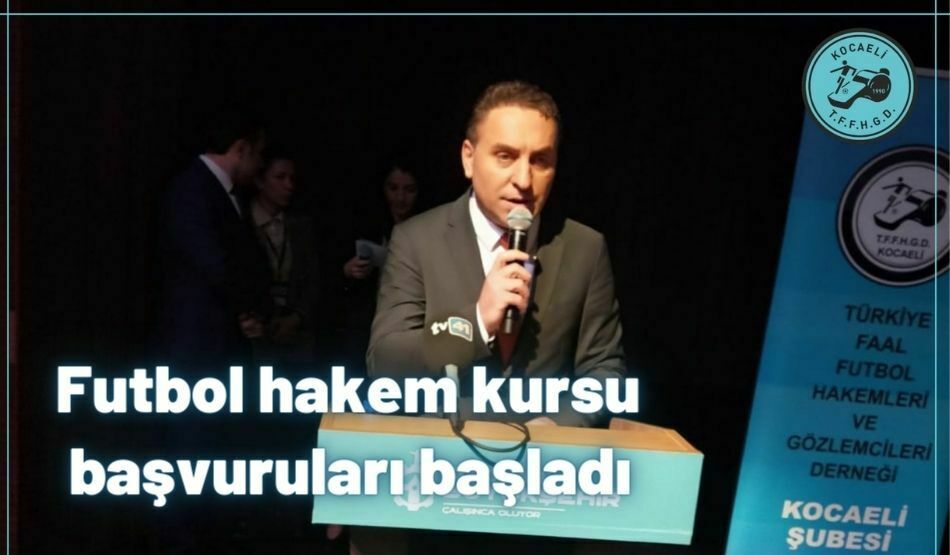 Futbol Hakem Kursu Başvuruları Başladı