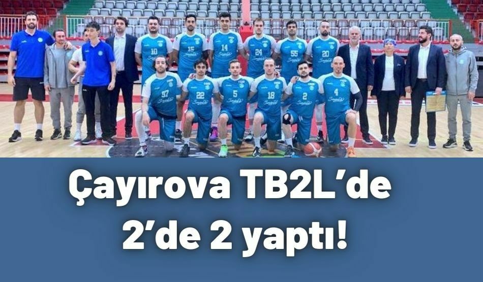 Çayırova TB2L’de 2’de 2 Yaptı!