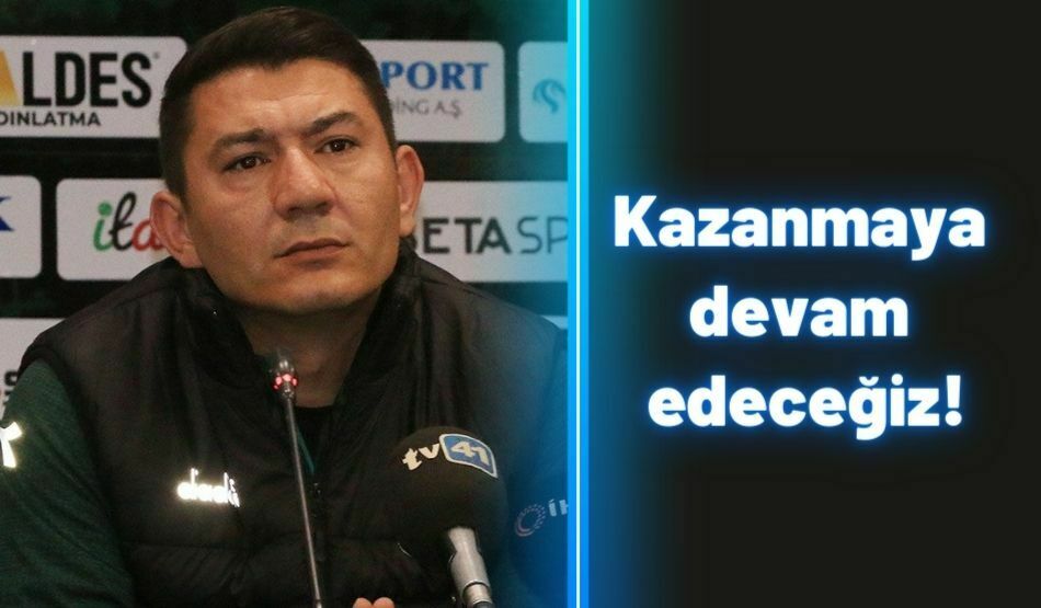Kazanmaya Devam Edeceğiz!