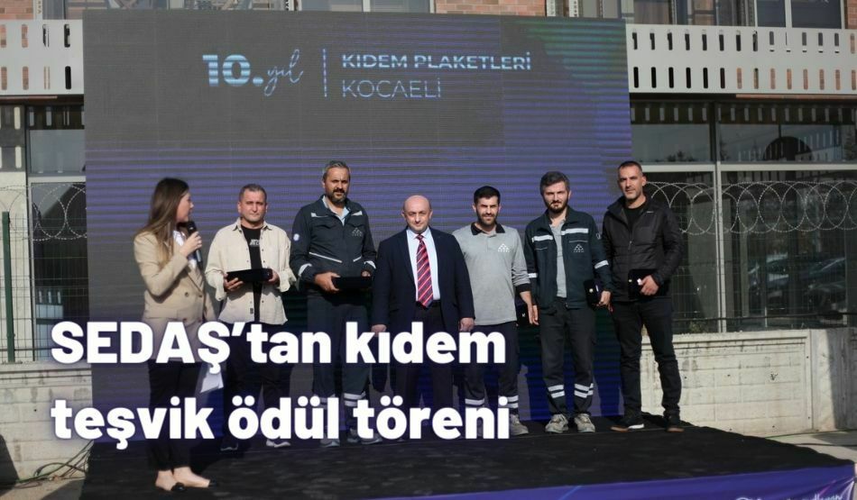 SEDAŞ’tan Kıdem Teşvik Ödül Töreni