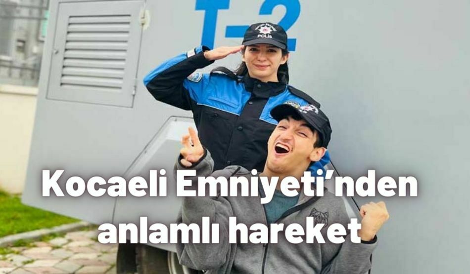 <strong>Kocaeli Emniyeti’nden anlamlı hareket</strong>