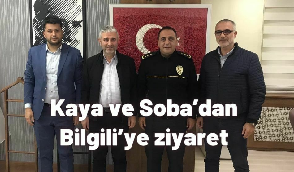 <strong>Kaya ve Soba’dan Bilgili’ye ziyaret</strong>