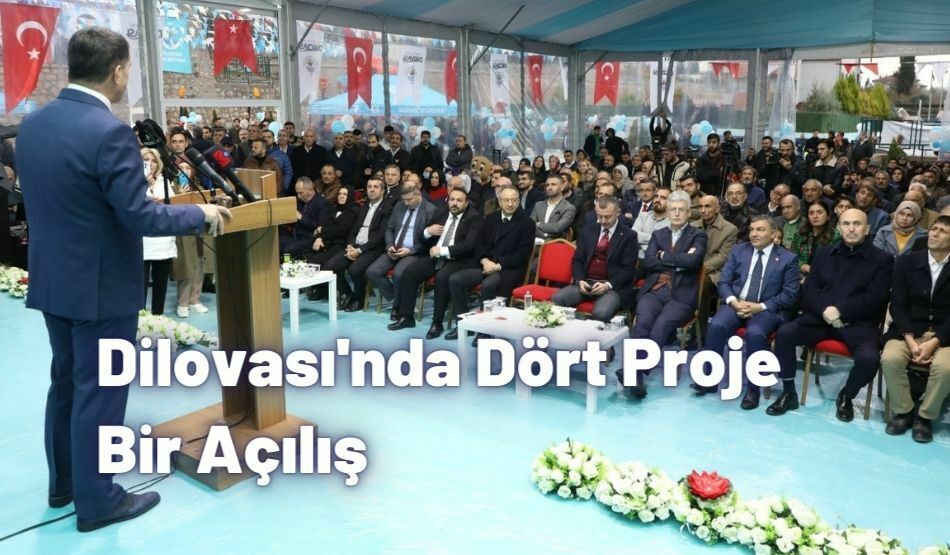 Dilovası’nda Dört Proje Bir Açılış