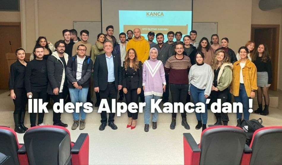 İlk ders Alper Kanca’dan !