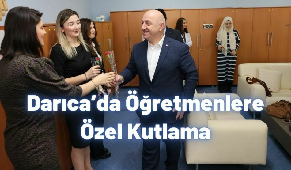 Darıca’da Öğretmenlere Özel Kutlama