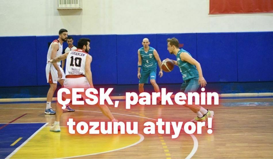 <strong>ÇESK, parkenin tozunu atıyor!</strong>