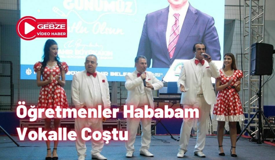 <strong>Öğretmenler Hababam Vokalle Coştu</strong>