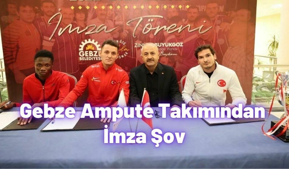 Gebze Ampute Takımından İmza Şov