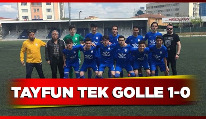 Tayfun tek golle 1-0