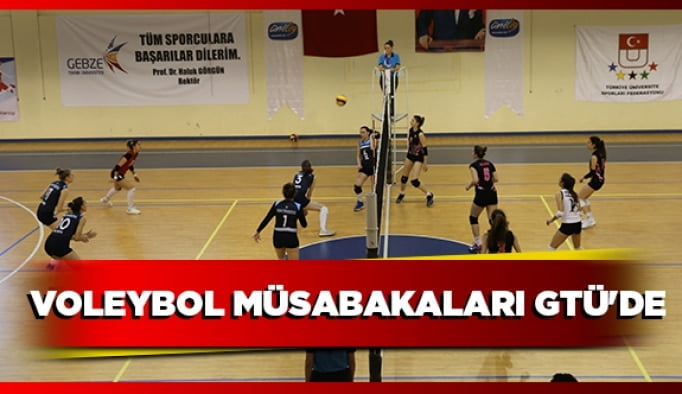 Voleybol Müsabakaları GTÜ'de